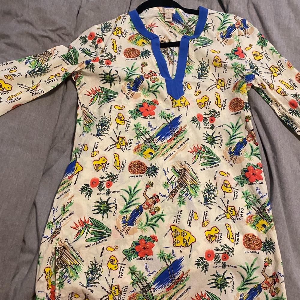 Jcrew hawaain tunic! Size XS